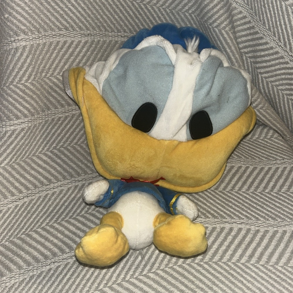 Donald Duck Fan Cap Tokyo Disney Resort Hat Plush Limited Edition